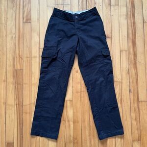Dickies Flex Regular Straight Cargo Pants Mens 29x30 Black WP595BK Workwear